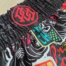Pride Or Die Stickers Thai shorts - black